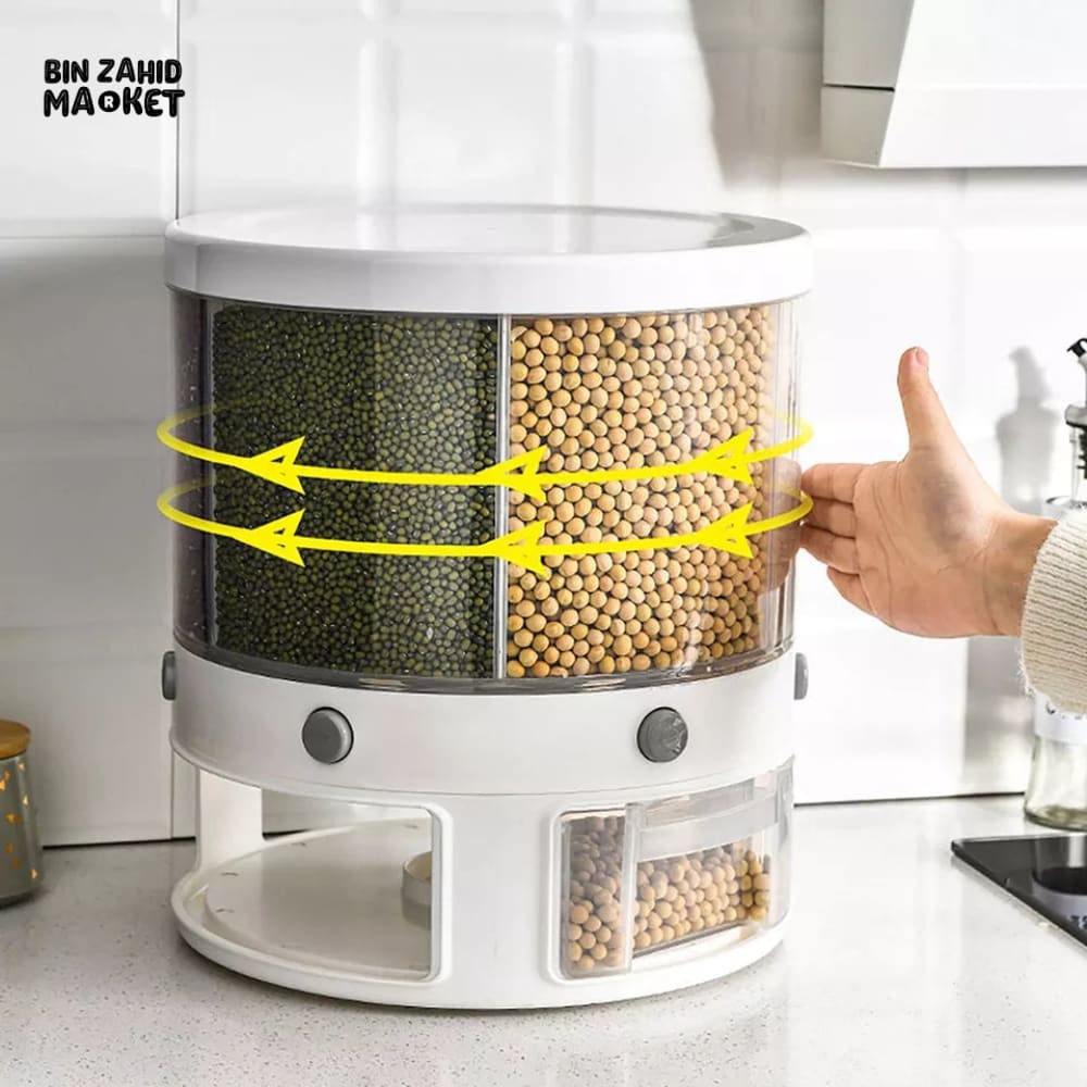 ROTATING CEREALS DISPENSER 10KG