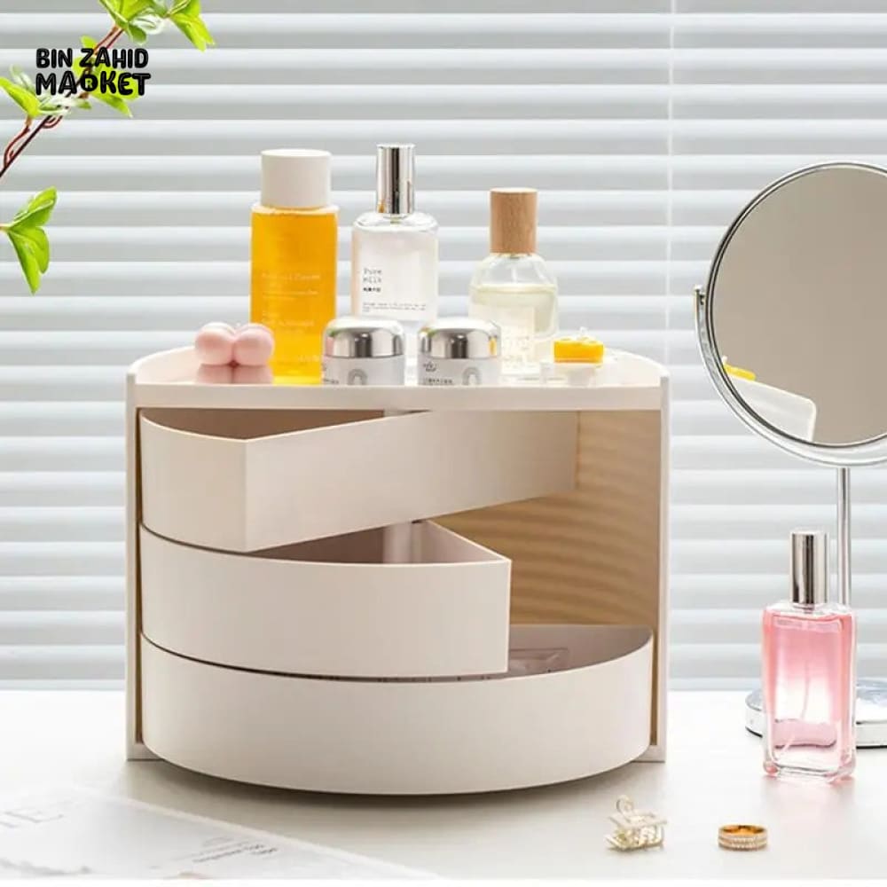 ROTATING DRESSING TABLE ORGANIZER