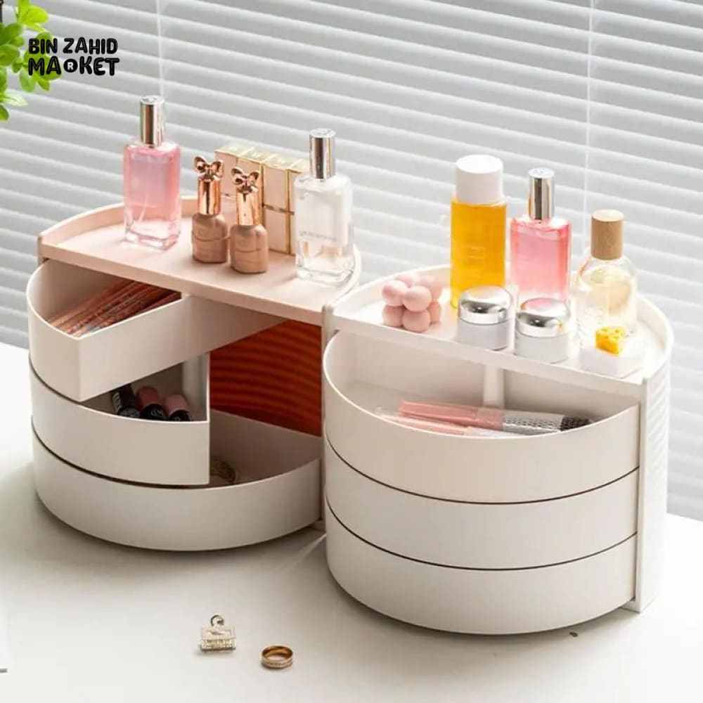 ROTATING DRESSING TABLE ORGANIZER