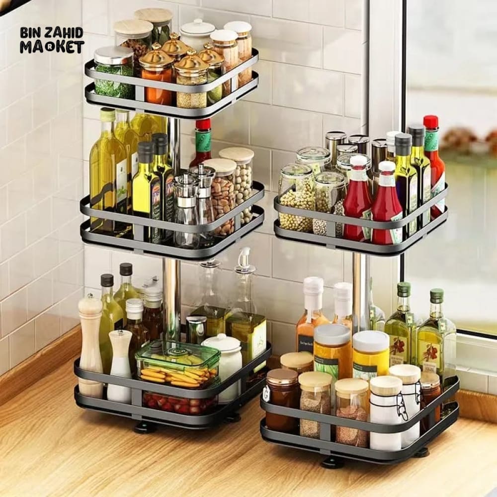 ROTATING IRON STORAGE RACK