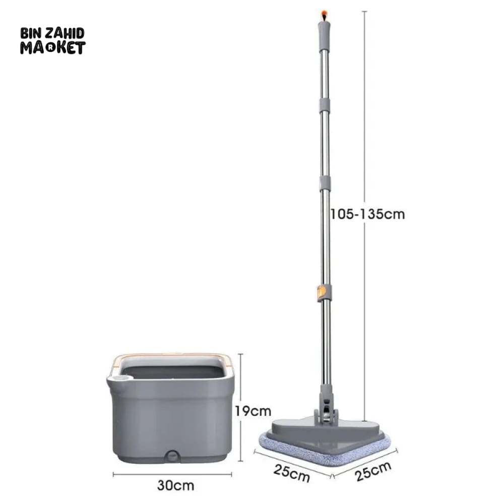 ROTATING SPIN CLEANING MOP WITH BUCKET