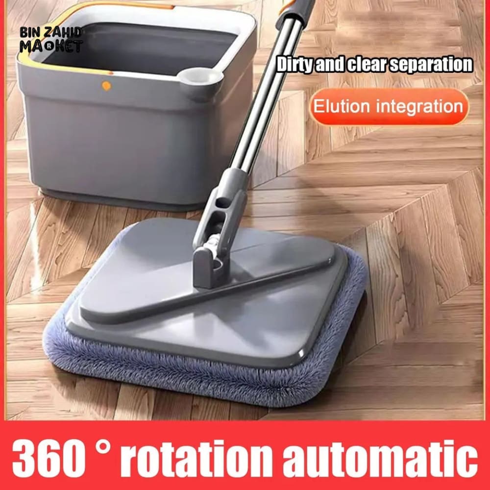 ROTATING SPIN CLEANING MOP WITH BUCKET