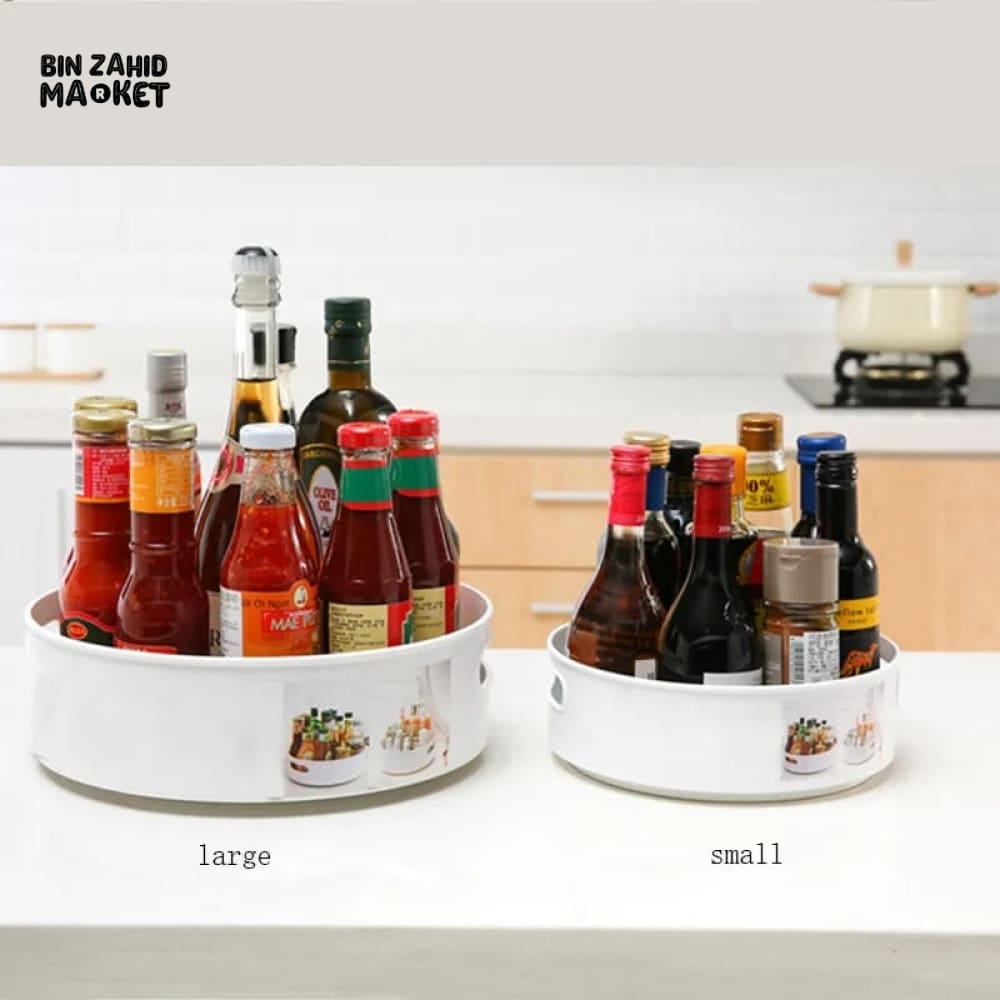 ROTATING STORAGE TRAY