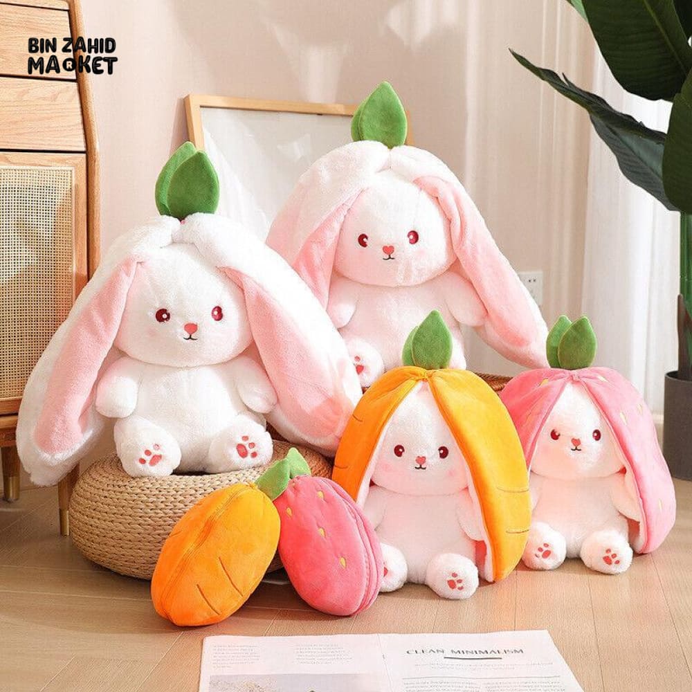 CUTE BUNNY PLUSH PILLOW