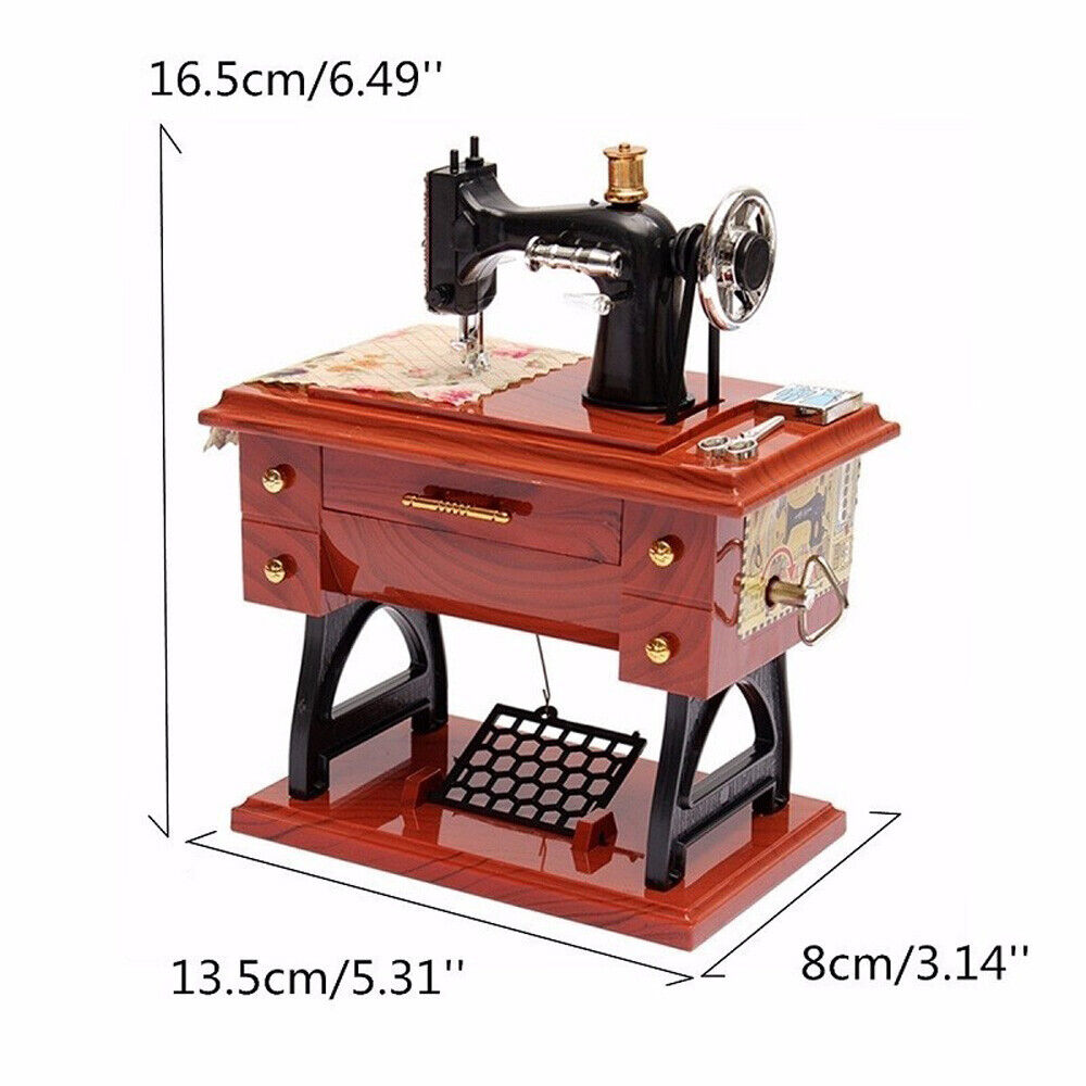 MINI MUSICAL TREADLE SEWING MACHINE