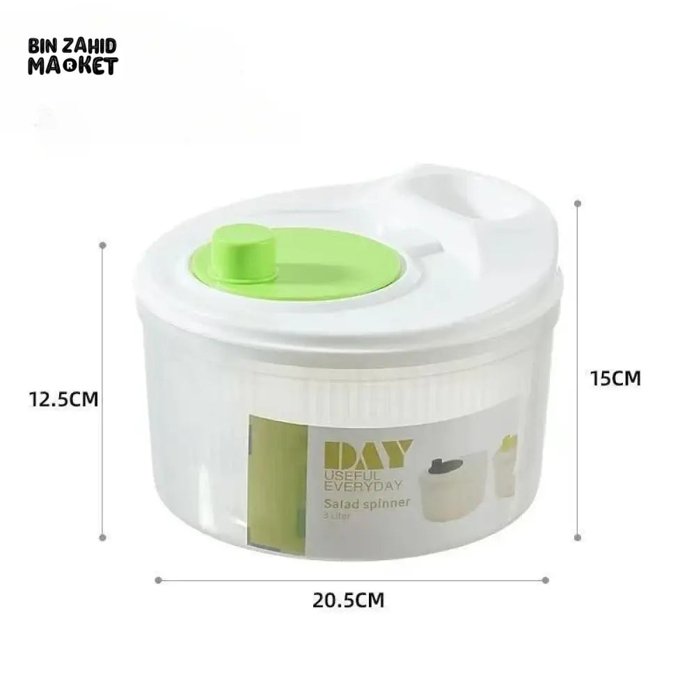 SALAD DRAIN BASKET – MULTIFUNCTIONAL MANUAL VEGETABLE DRYER SALAD SPINNER FOR FRUITS & VEGETABLES KITCHEN HELPER FOR HOME USE