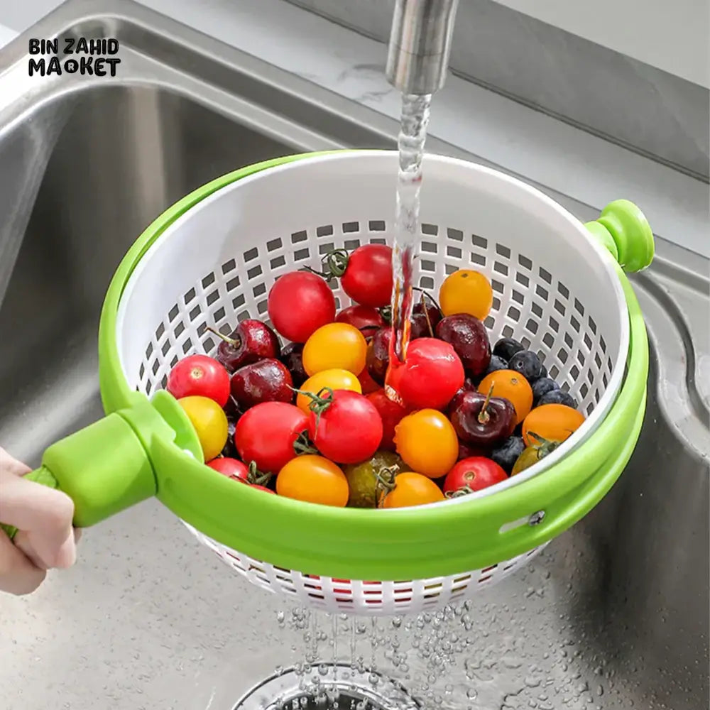 SALAD WASHINH SPINNER BASKET