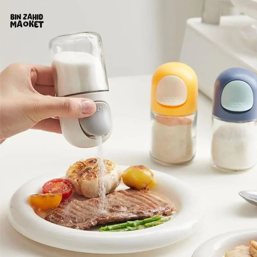 SALT & PEPPER PUSH BOTTLES