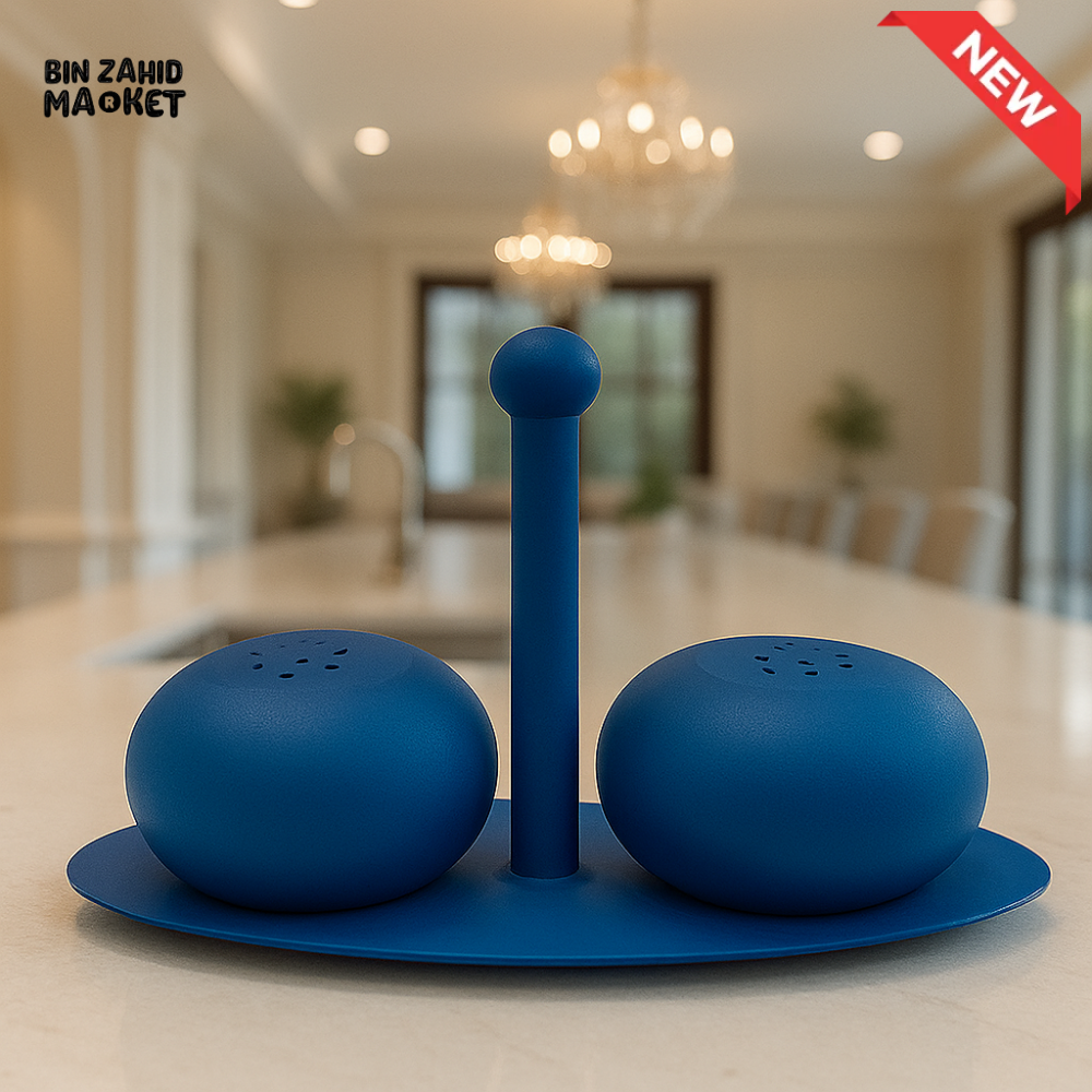 SALT & PEPPER SHAKER SET - BLUE B7555H(B6328H)