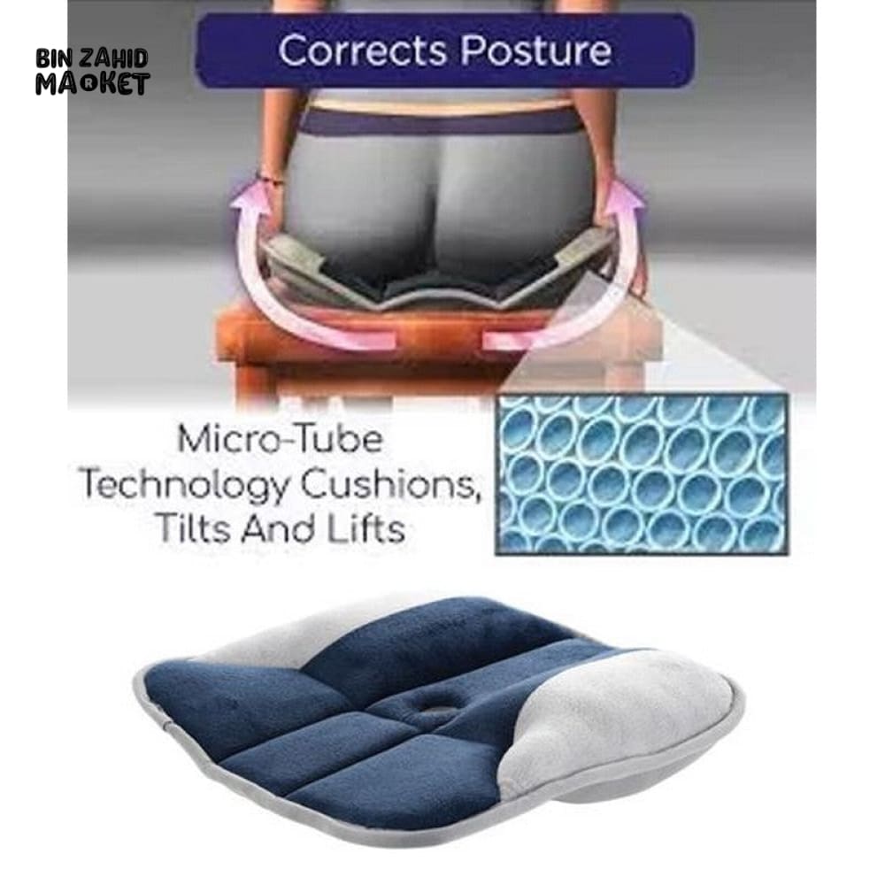SEAT CUSHION POSTURE SUPPORT AVOIDS PAIN COMFORTABLE CHAIR CUSHION