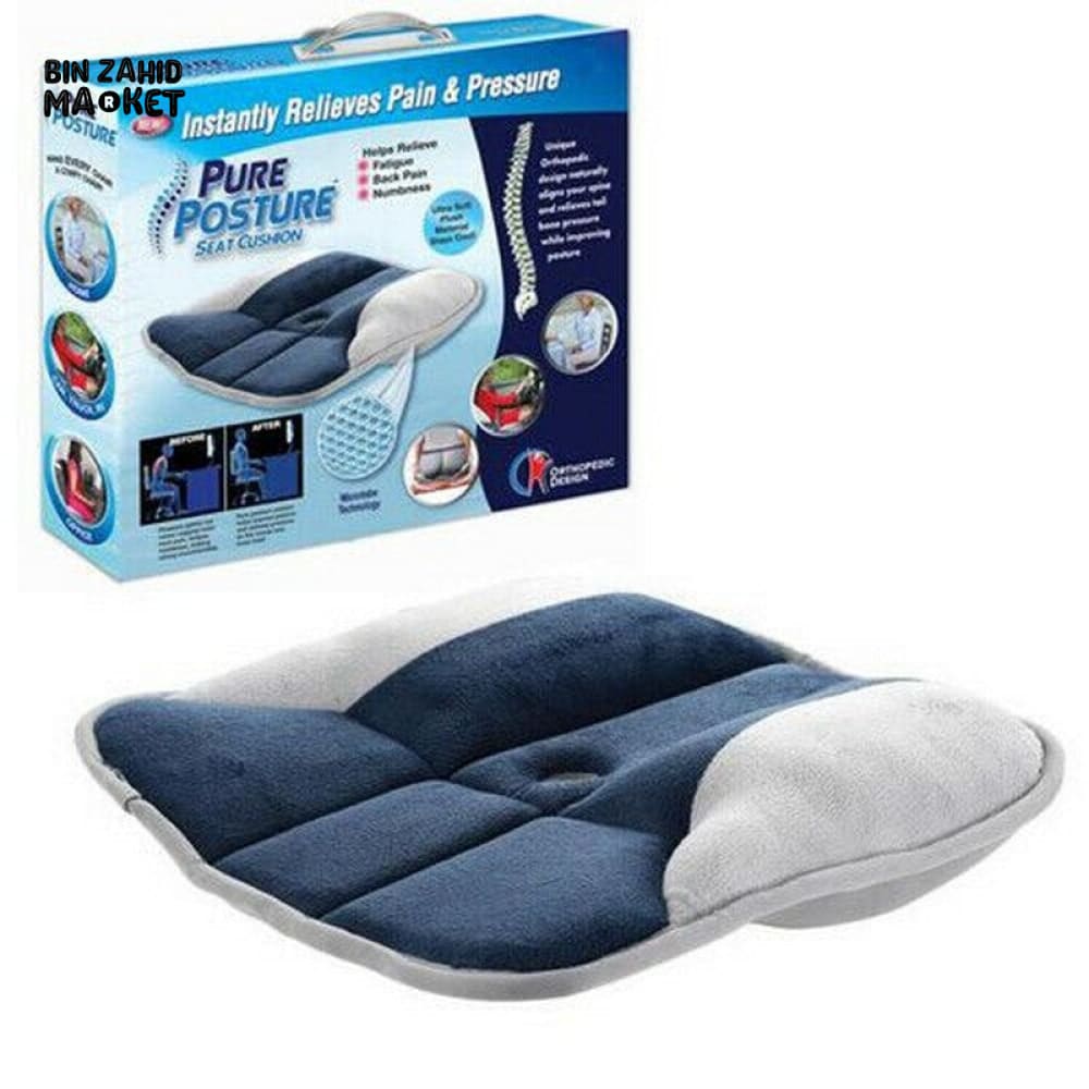 SEAT CUSHION POSTURE SUPPORT AVOIDS PAIN COMFORTABLE CHAIR CUSHION