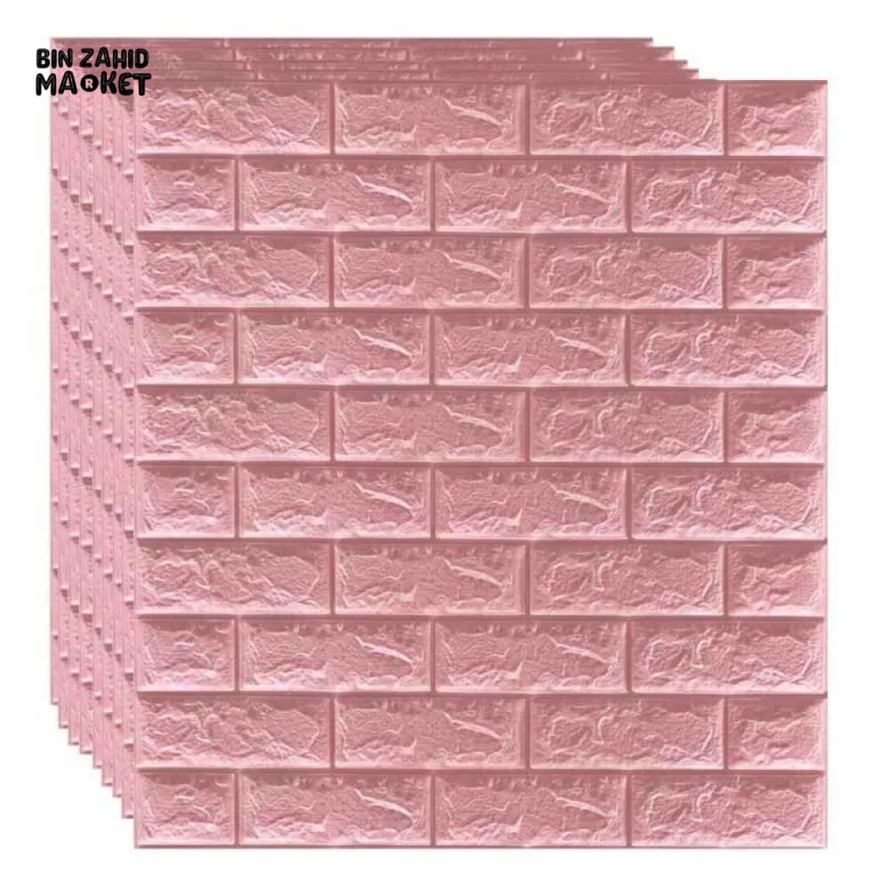 SELF ADHESIVE 3D BRICK WALL SHEET