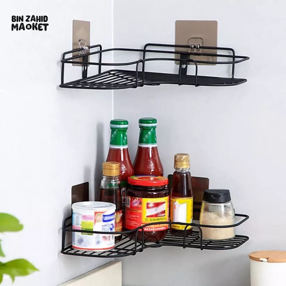 SELF ADHESIVE WALL CORNER RACK