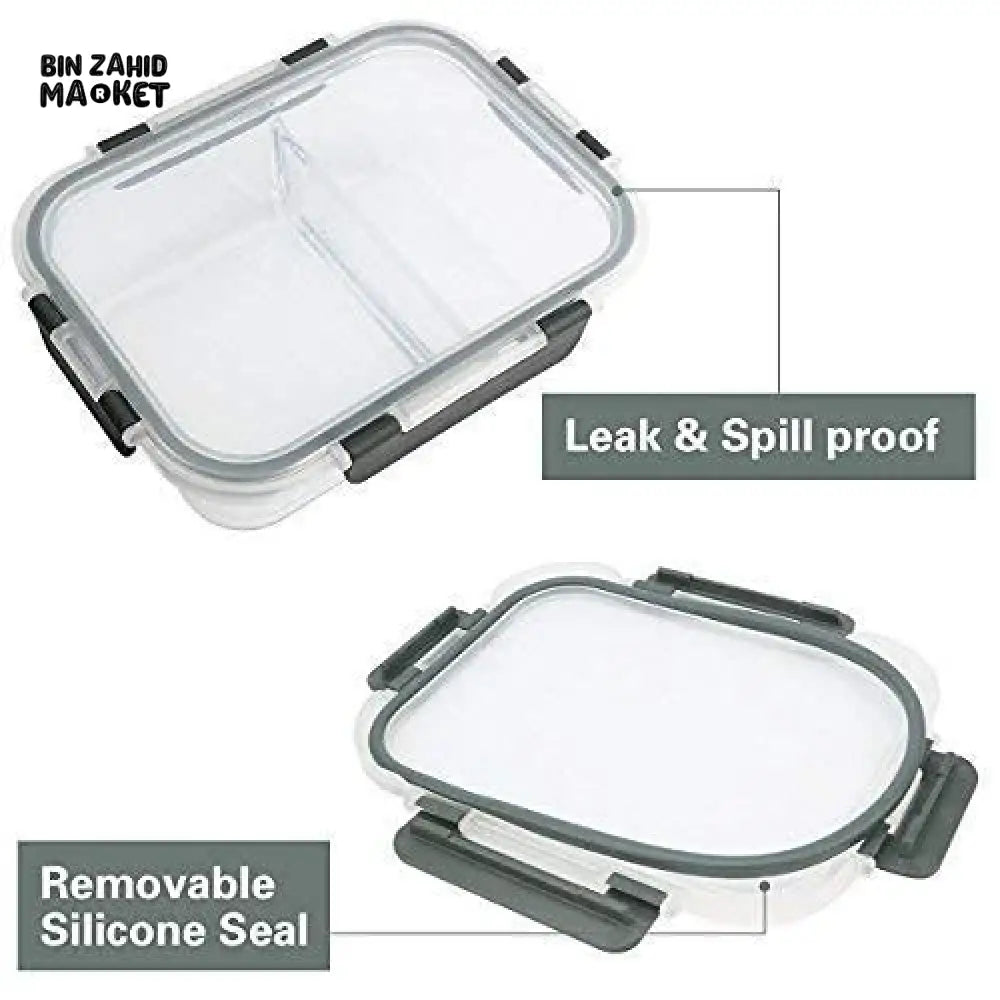 SET OF 3 ACRYLIC FOOD CONTAINER BOXES