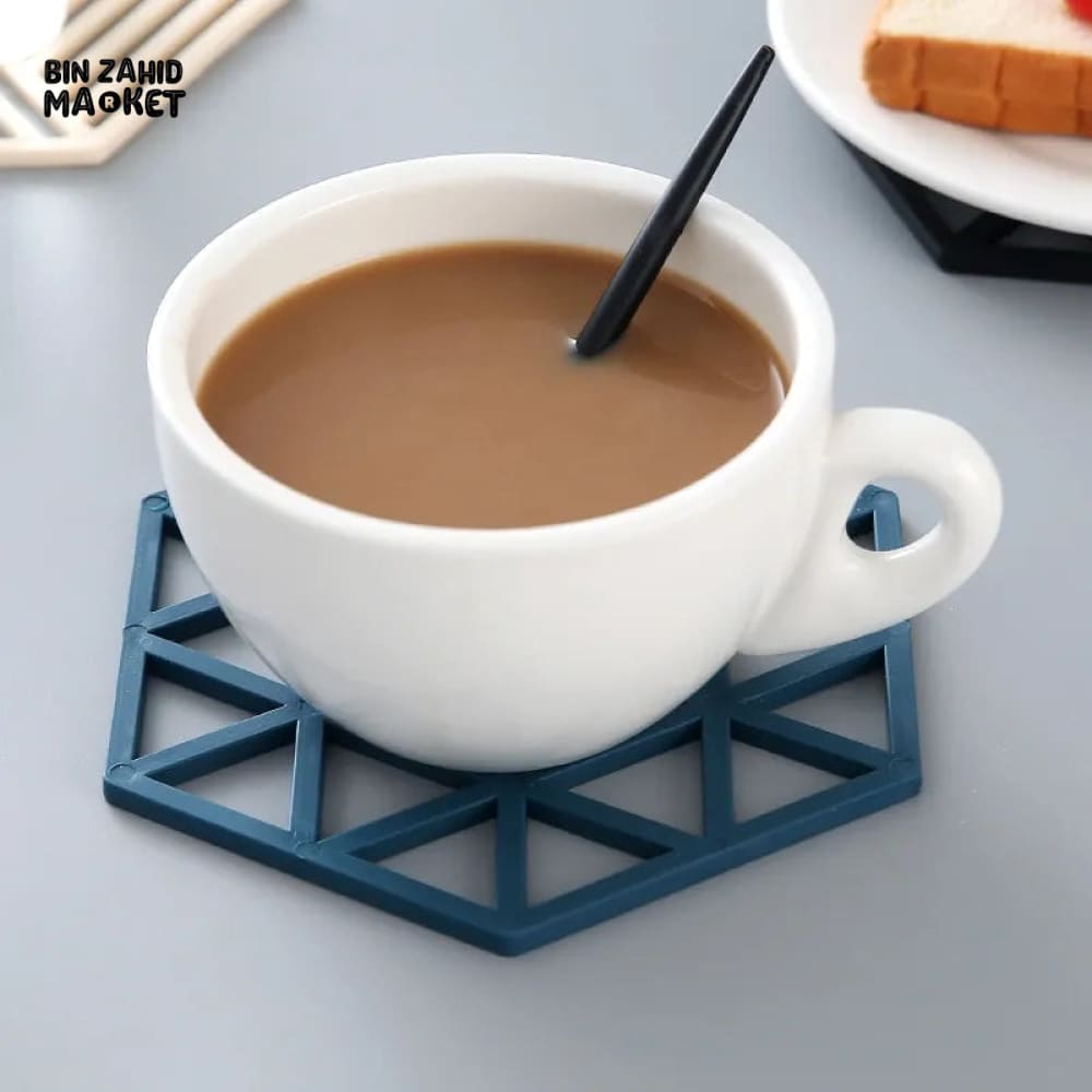 SET OF 4 HEAT RESISTANT NON SLIP COASTER