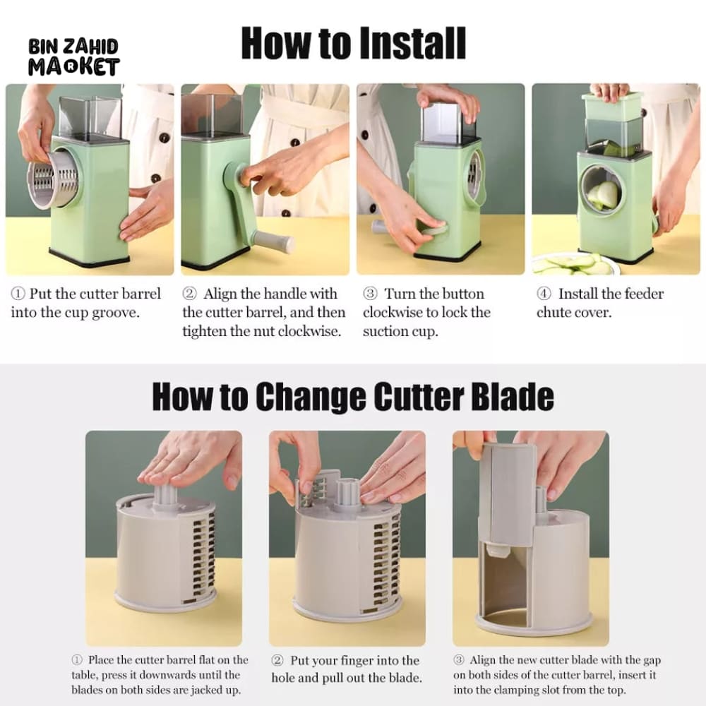 SHREDDING VEGETABLES CUTTER