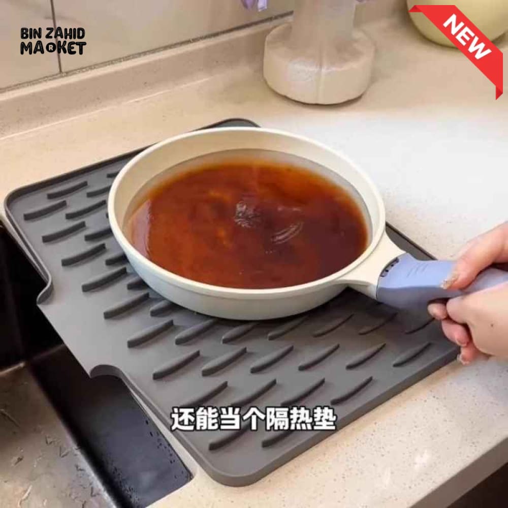 SILICONE DISH DRYING MAT