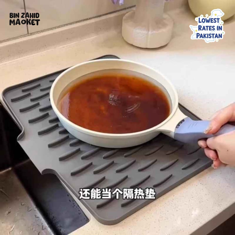 SILICONE DISH DRYING MAT