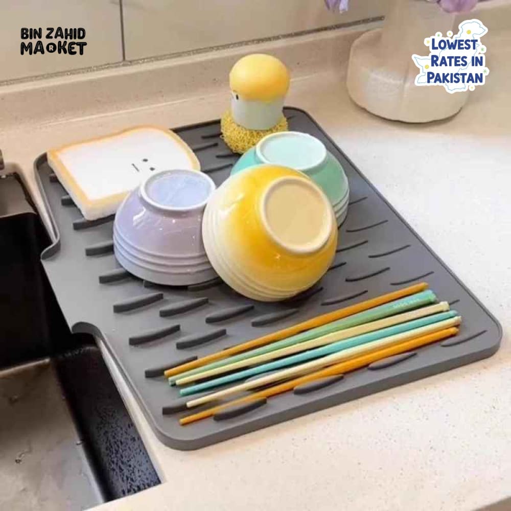 SILICONE DISH DRYING MAT