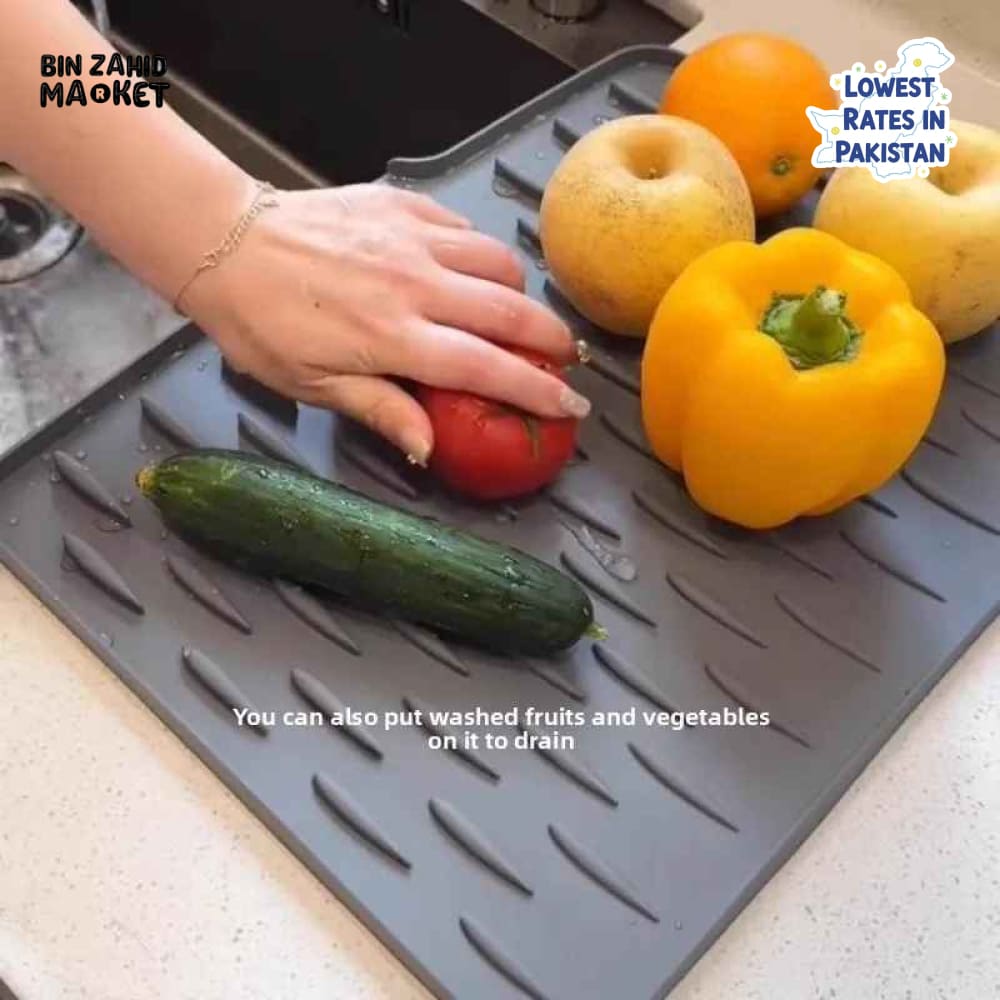 SILICONE DISH DRYING MAT