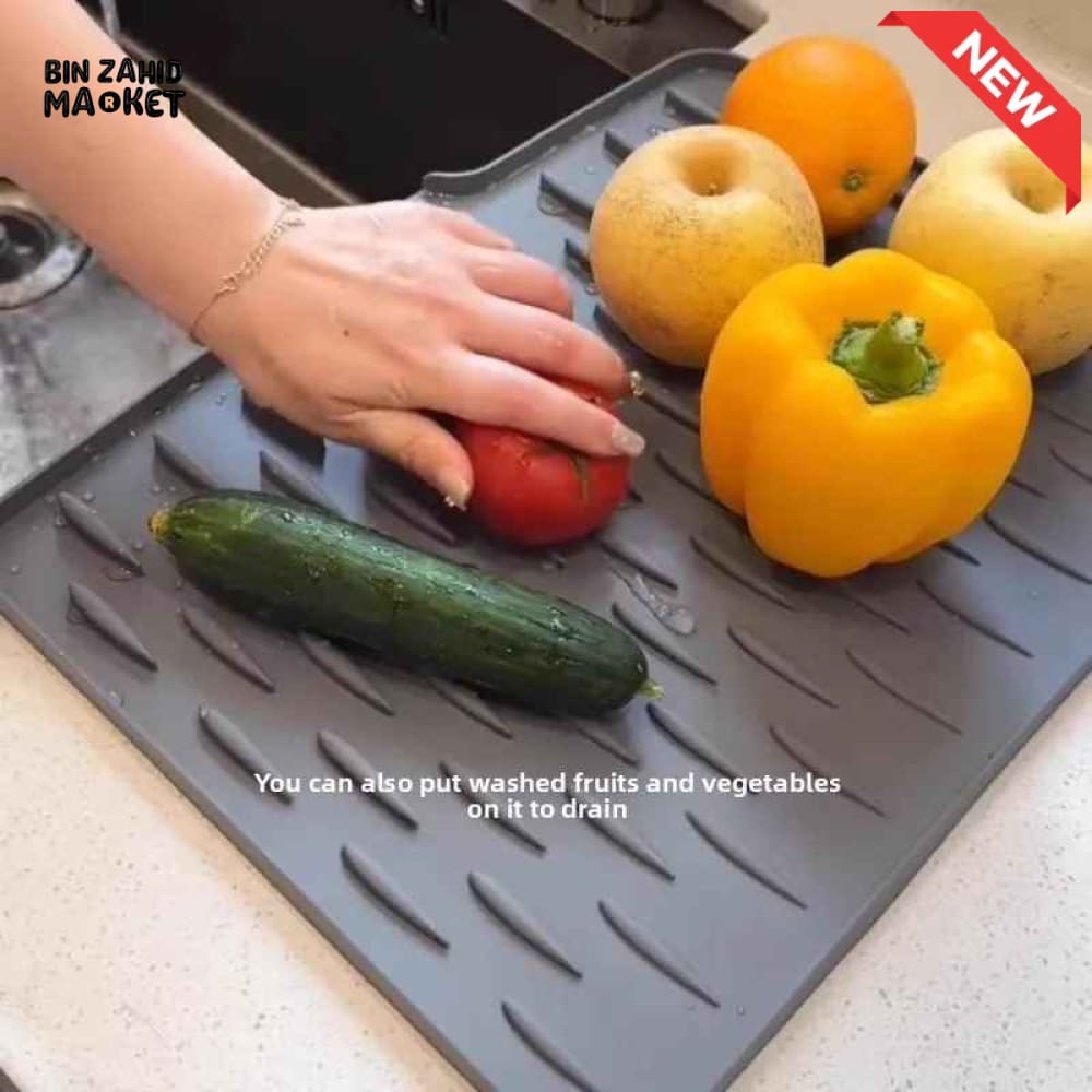 SILICONE DISH DRYING MAT