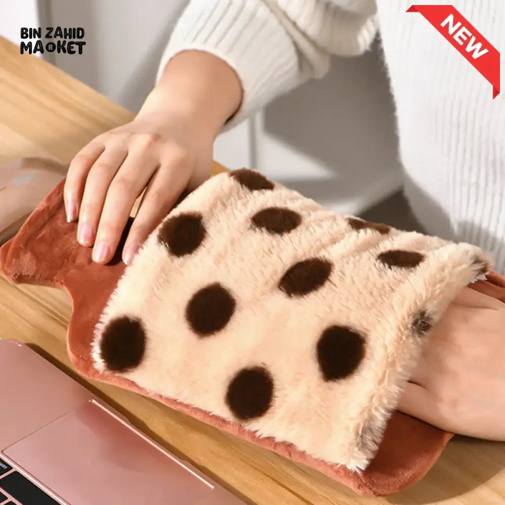 SILICONE HOT WATER BAG WITH POUCH – 2000ML LEAKPROOF WARMING BOTTLE