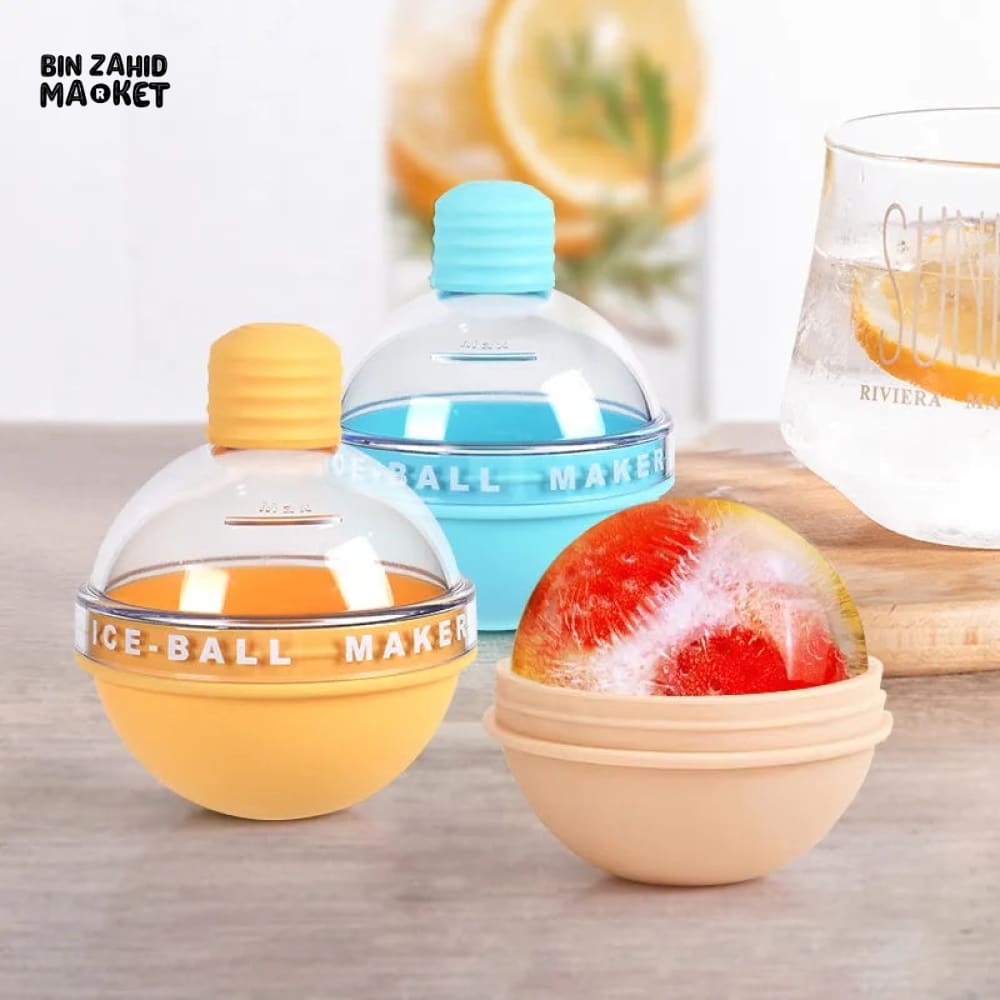 SILICONE ICE BALL MAKER