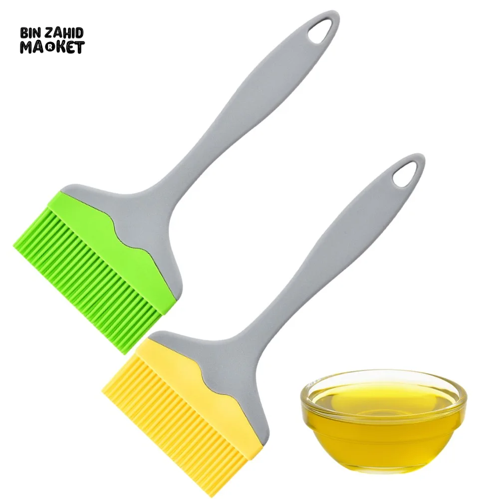 SILICONE OIL BRUSH EXTRA LARGE BASTING BRUSH FOR BBQ