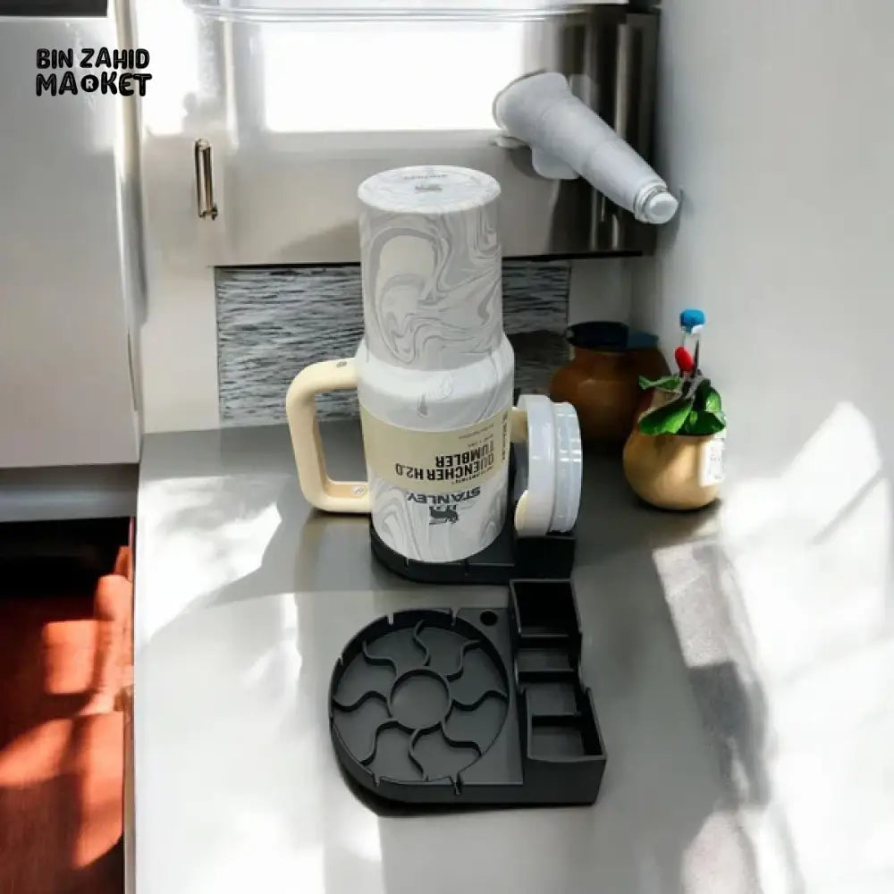 SILICONE TUMBLER DRY RACK – NON-SLIP DRYING STATION FOR SPORTS & STANLEY BOTTLES