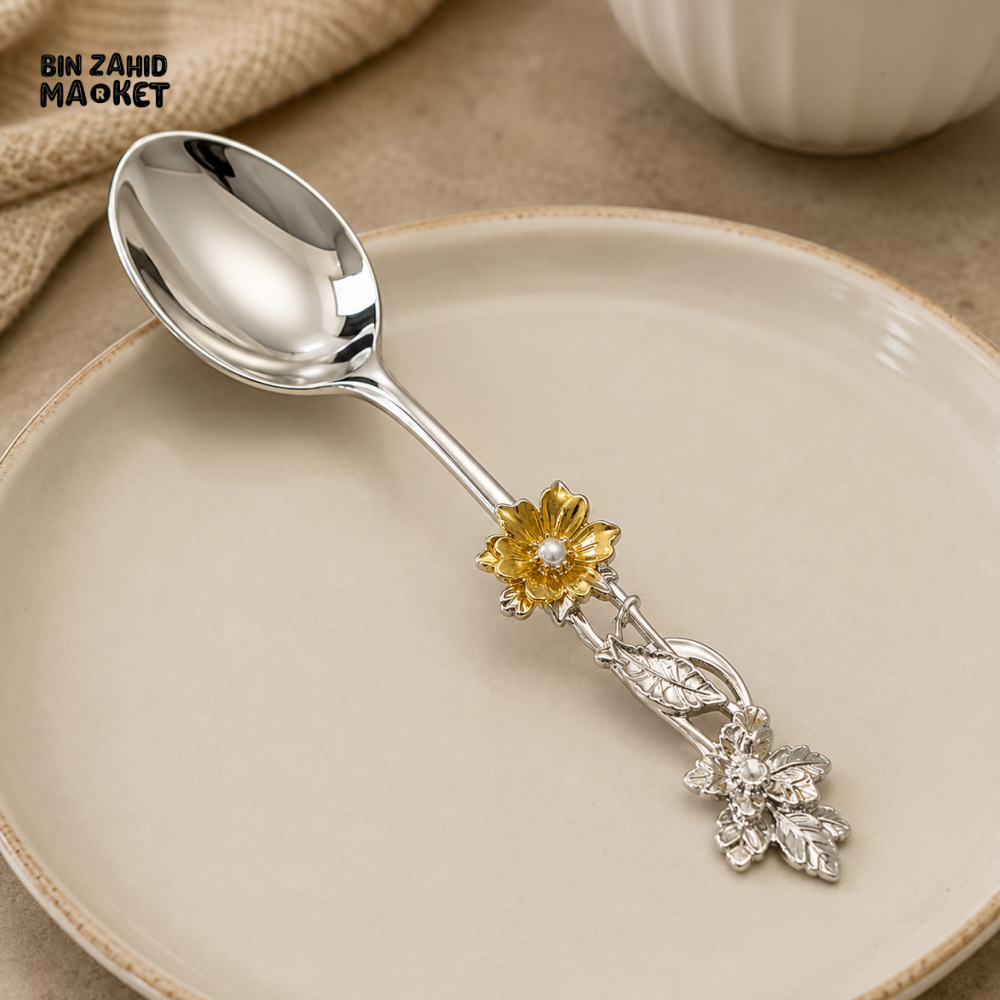 SILVERLUXA DECORATIVE SERVING SPOON