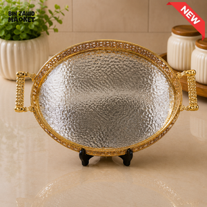 SILVERLUXA OVAL SERVING TRAY - XXXL / SIZE