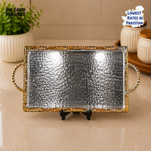 SILVERLUXA RECTANGULAR SERVING TRAY - MEDIUM