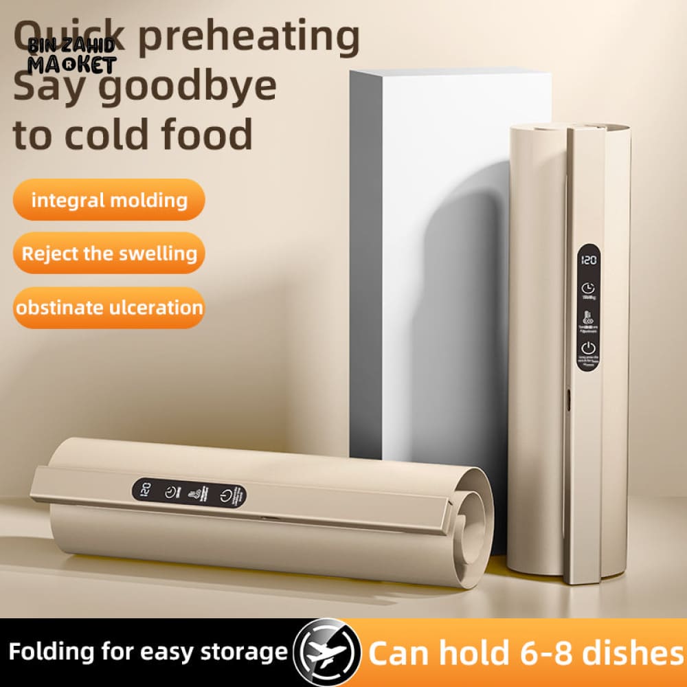 SMART ELECTRIC FOOD WARMING TRAY – FAST HEATING & FOLDABLE