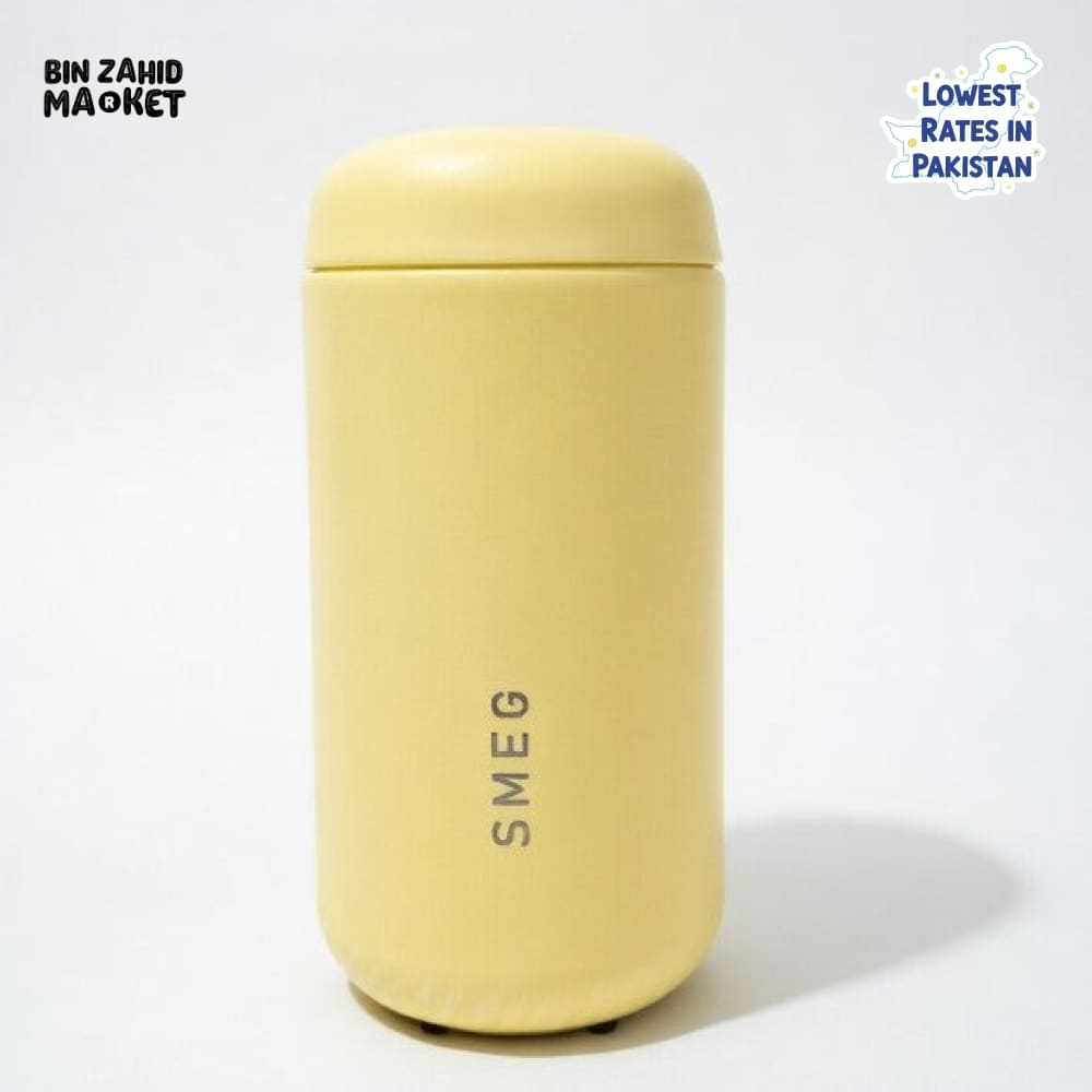 SMEG CAPSULE COFFEE TUMBLER STAINLESS STEEL 350ML - YELLOW