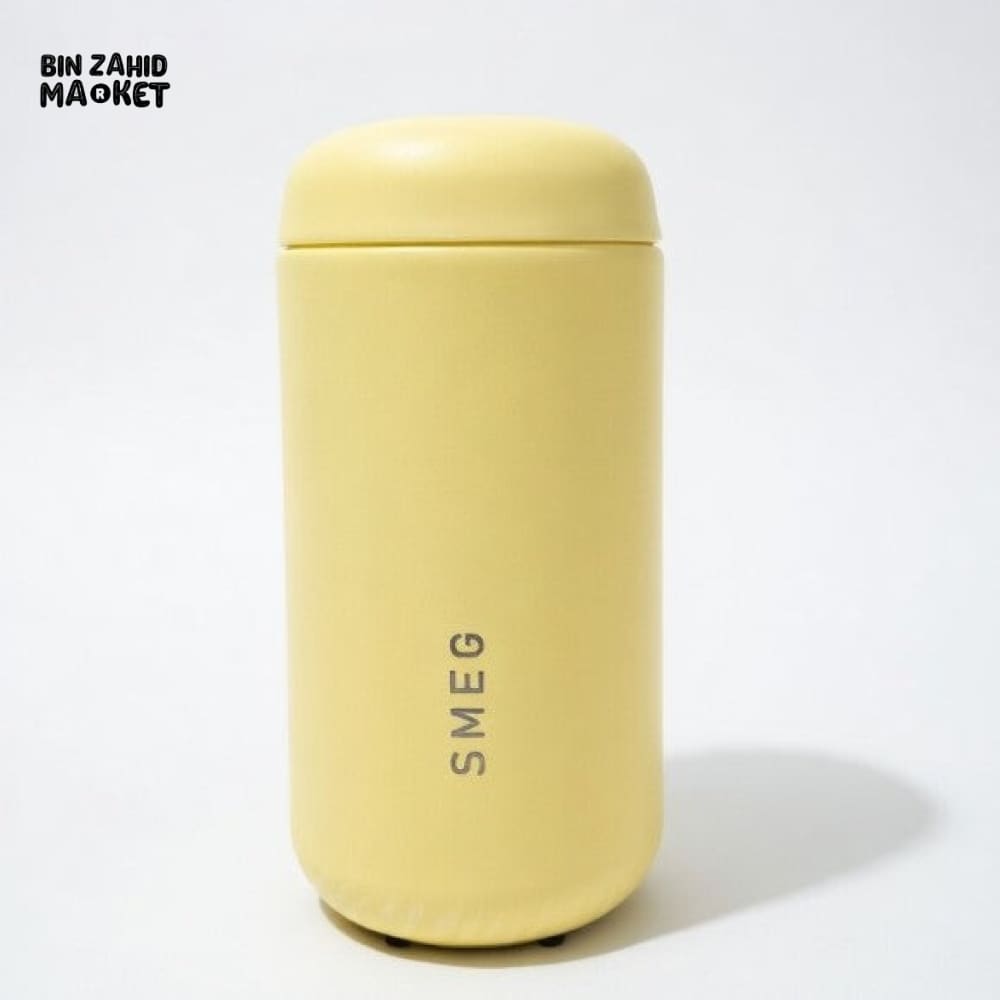 SMEG CAPSULE COFFEE TUMBLER STAINLESS STEEL 350ML - YELLOW