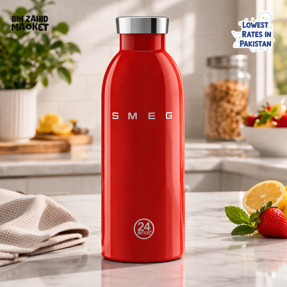 SMEG CLIMA BOTTLE 500ML - RED