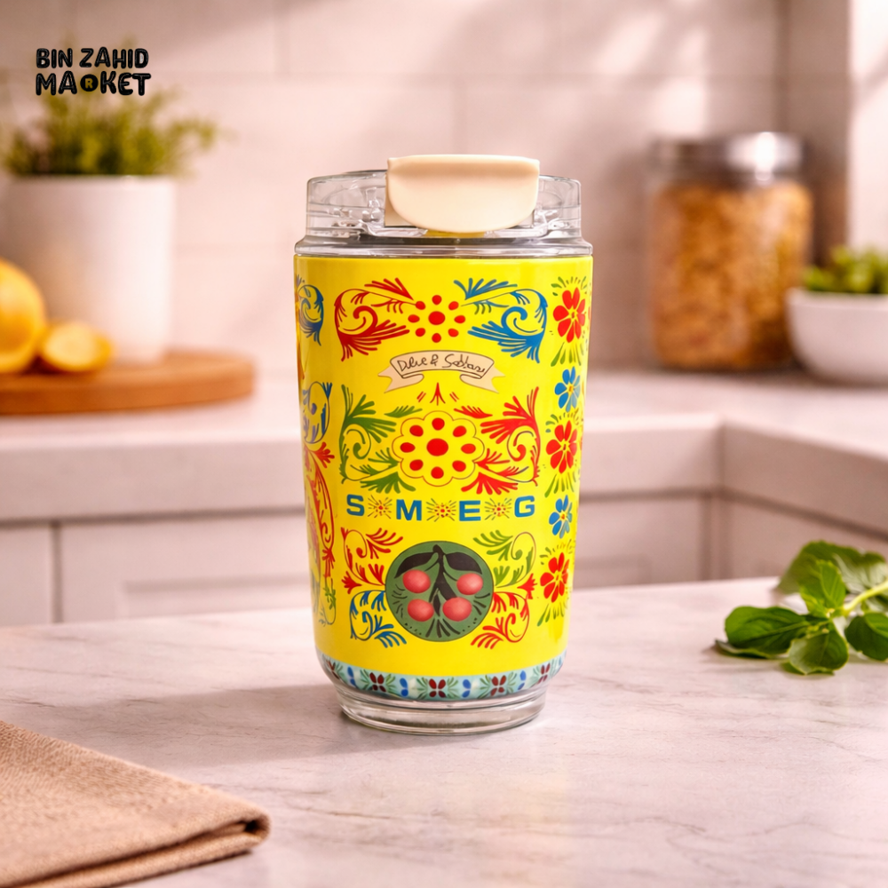 SMEG BOLCE & GABBANA TRAVEL MUG 320ML - DIVINA CUCINA