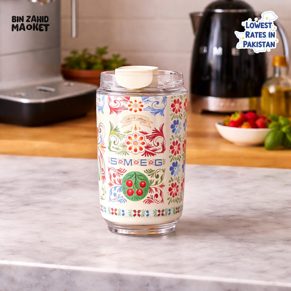SMEG BOLCE & GABBANA TRAVEL MUG 320ML - PRICKLEY PEARS