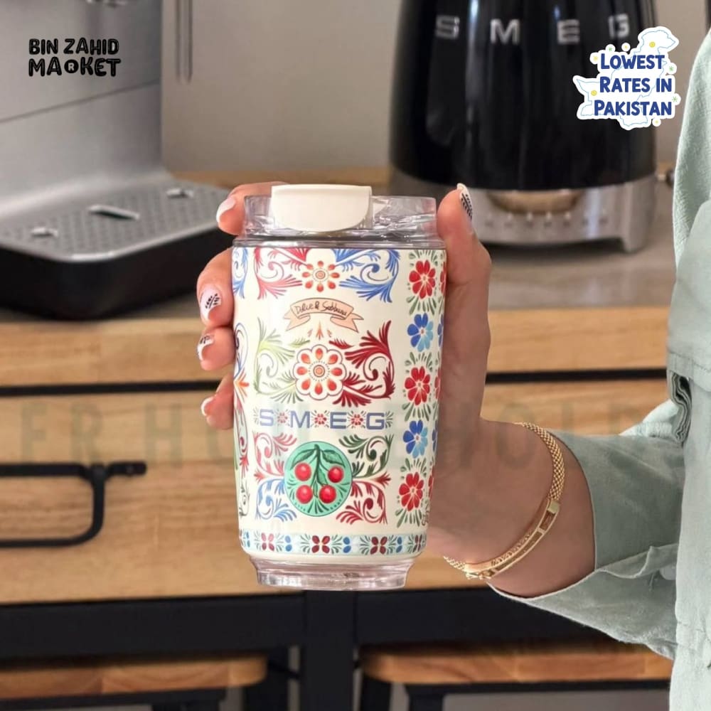 SMEG BOLCE & GABBANA TRAVEL MUG 320ML - PRICKLEY PEARS