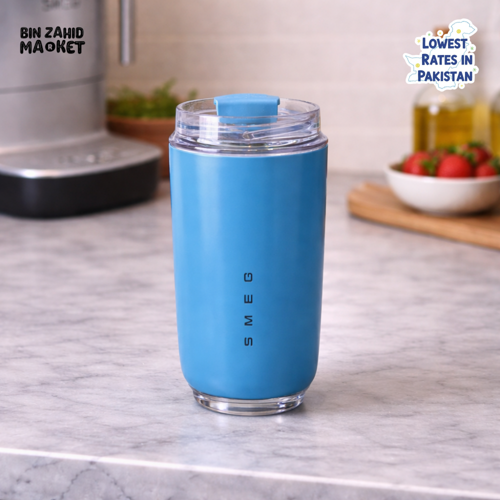 SMEG INSULATED TRAVEL MUG 320ML - BLUE
