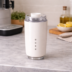 SMEG INSULATED TRAVEL MUG 320ML - CREAM