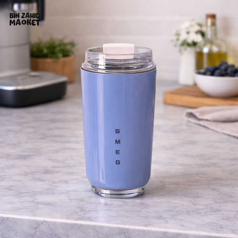 SMEG INSULATED TRAVEL MUG 320ML - GRAY