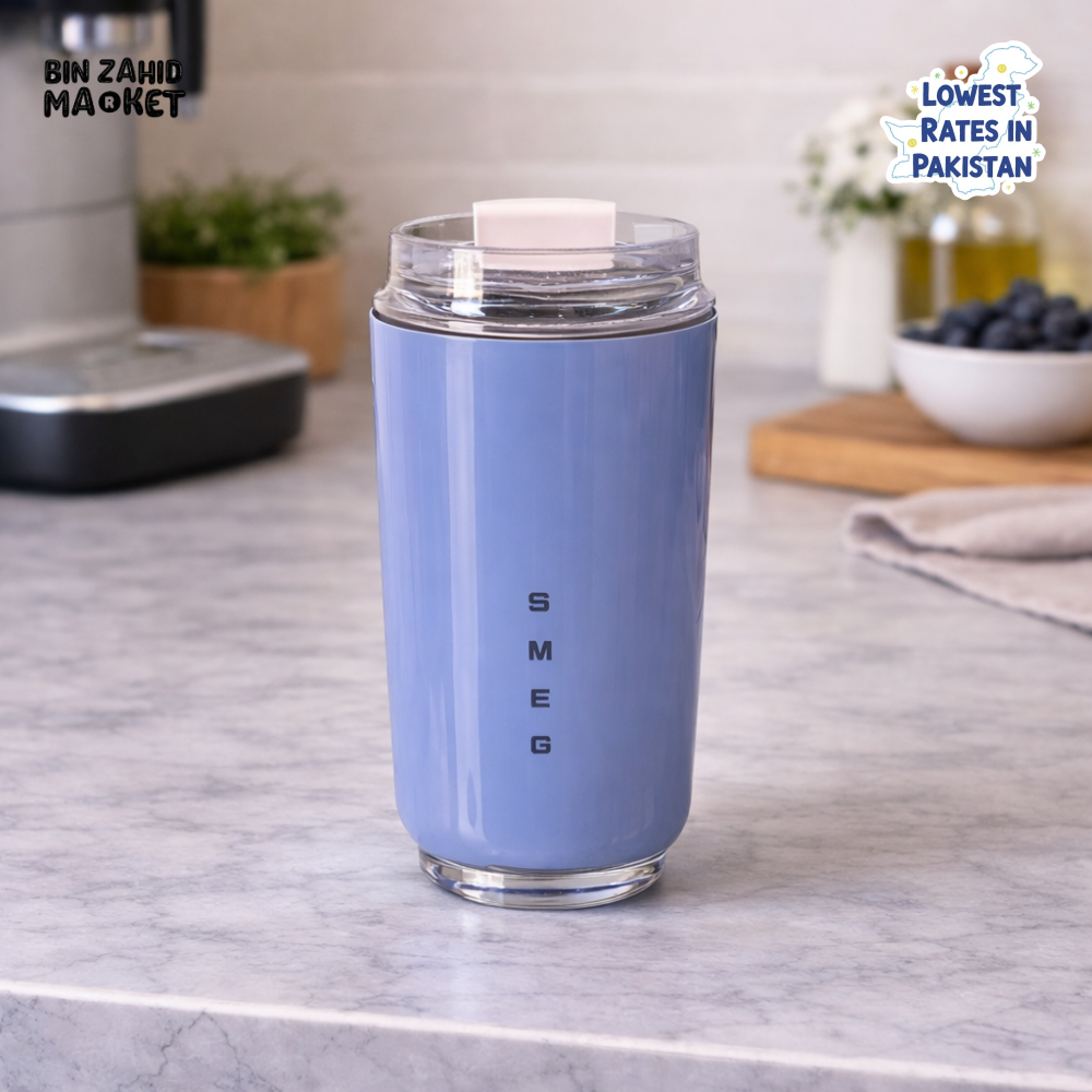 SMEG INSULATED TRAVEL MUG 320ML - GRAY