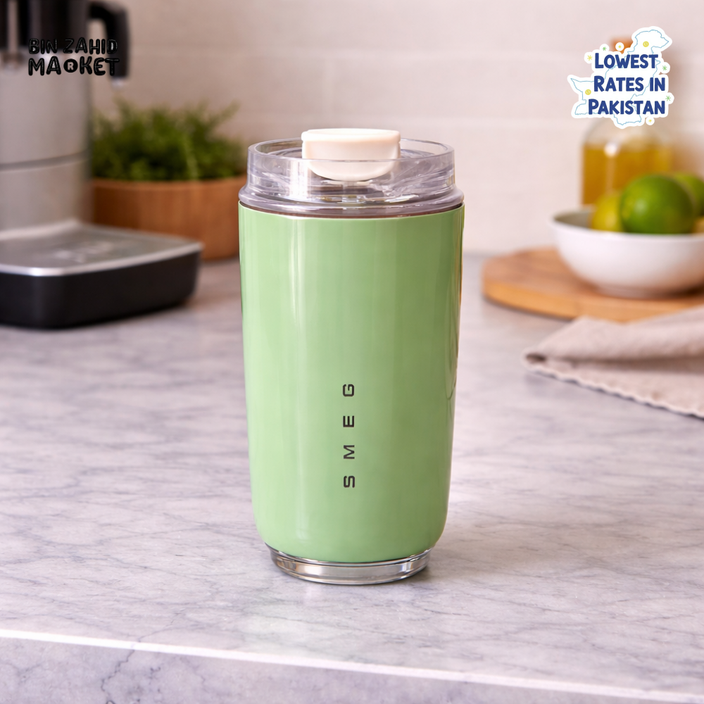 SMEG INSULATED TRAVEL MUG 320ML - GREEN