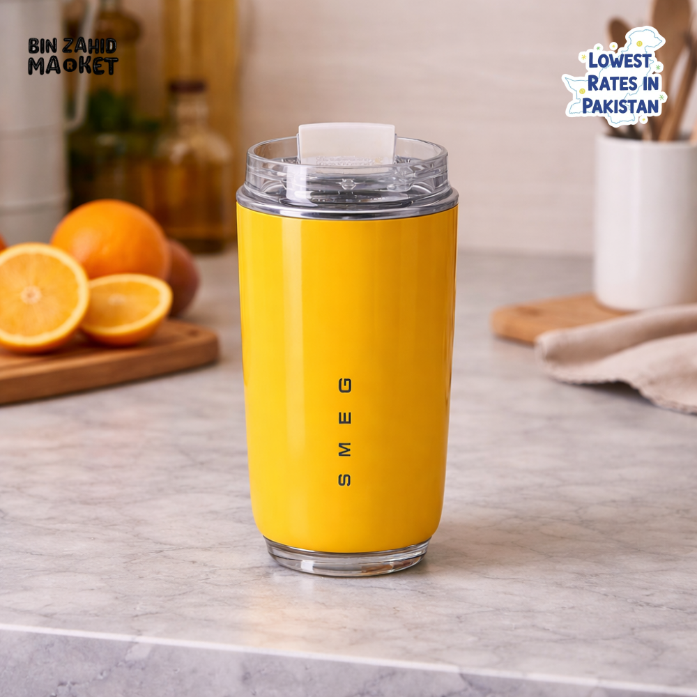 SMEG INSULATED TRAVEL MUG 320ML - YELLOW