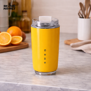 SMEG INSULATED TRAVEL MUG 320ML - YELLOW
