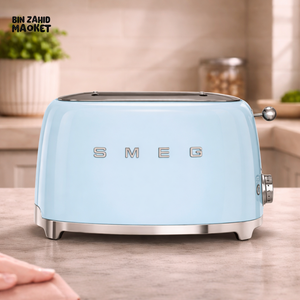 SMEG RETRO TOASTER 2 SLICES - BLUE
