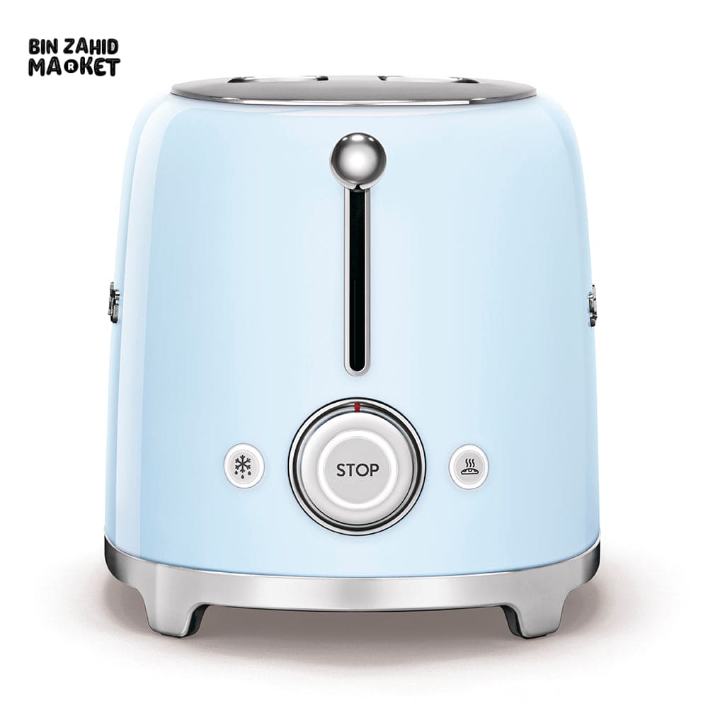 SMEG RETRO TOASTER 2 SLICES - BLUE