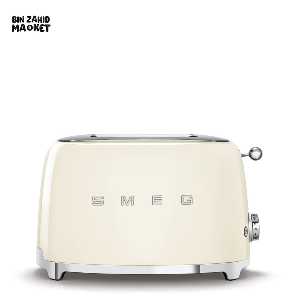 SMEG RETRO TOASTER 2 SLICES - CREAM