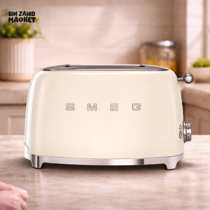 SMEG RETRO TOASTER 2 SLICES - CREAM